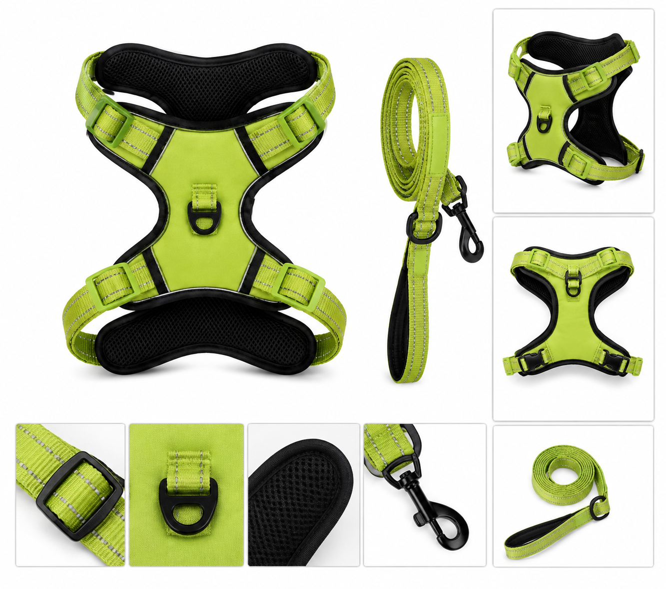 Premium No-Pull Dog Harness with Leash Set