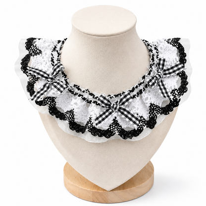 Elegant Lace Cat Collar
