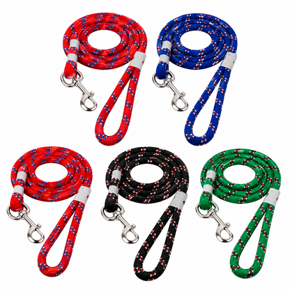 Premium Braided Rope Dog Leash – Strong, Comfortable & Reliable