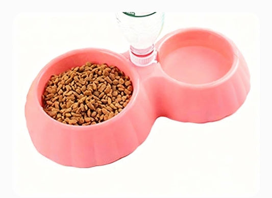Automatic Water Dispenser Double Pet Feeding Bowl