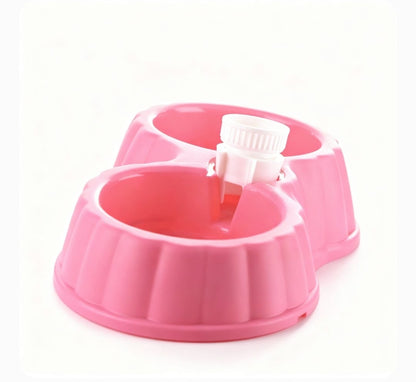 Automatic Water Dispenser Double Pet Feeding Bowl