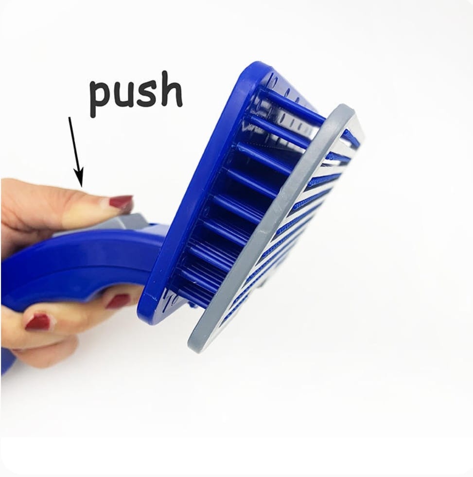 Self-Cleaning Pet Grooming & Deshedding Brush
