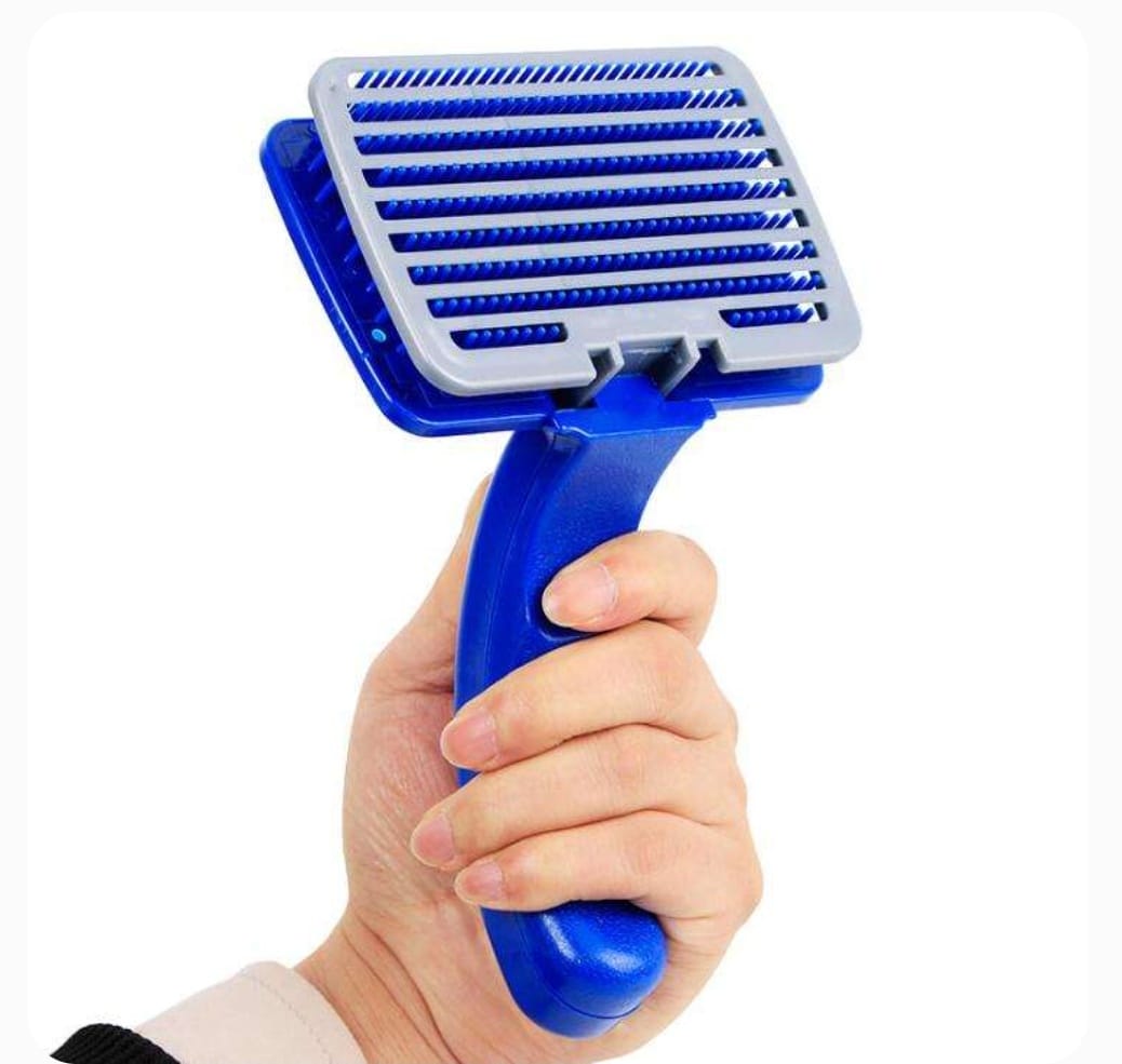 Self-Cleaning Pet Grooming & Deshedding Brush