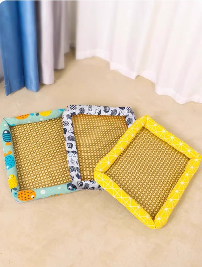 Cooling Bamboo Pet Mat for Dogs & Cats 🌿🐾