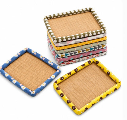 Cooling Bamboo Pet Mat for Dogs & Cats 🌿🐾
